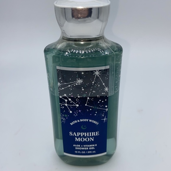 NEW! BATH BODY WORKS Shower Gel Ultimate Hydration Body Cream SAPPHIRE MOON $30 - Picture 3 of 9